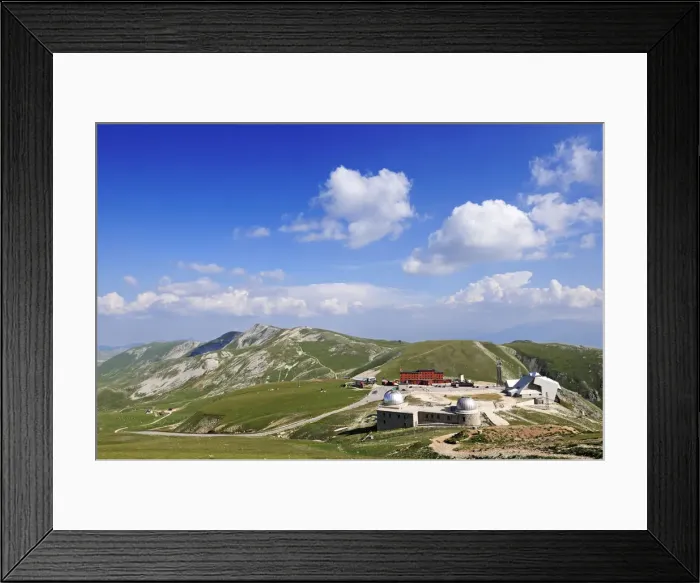 Framed Print : Rifugio and Observatory, Campo Imperatore, Gran Sasso National park, Abruzze, Italy Framed Print : Rifugio and Observatory, Campo Imperatore, Gran Sasso National park, Abruzze, Italy