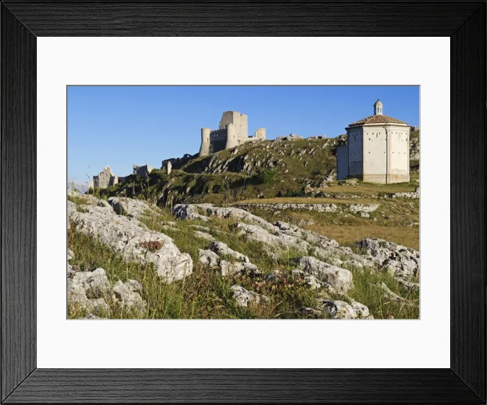 Framed Print : Rocca Calascio Castle, Campo Imperatore, Gran Sasso National Park, Abruzze, Italy Framed Print : Rocca Calascio Castle, Campo Imperatore, Gran Sasso National Park, Abruzze, Italy