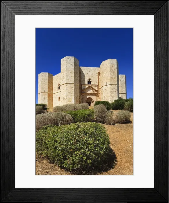 Framed Print : Castel del Monte, Bari Province, Puglia, Italy, Europe Framed Print : Castel del Monte, Bari Province, Puglia, Italy, Europe