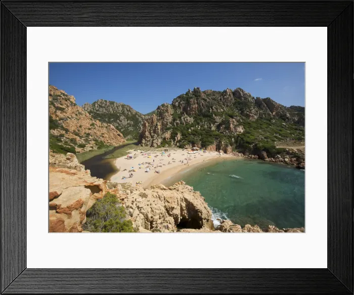 Framed Print : Li Cossi Beach, Costa Paradiso, Sardinia, Italy Framed Print : Li Cossi Beach, Costa Paradiso, Sardinia, Italy