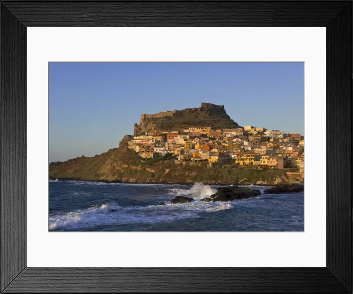 Framed Print : Castelsardo, Sardinia, Italy Framed Print : Castelsardo, Sardinia, Italy