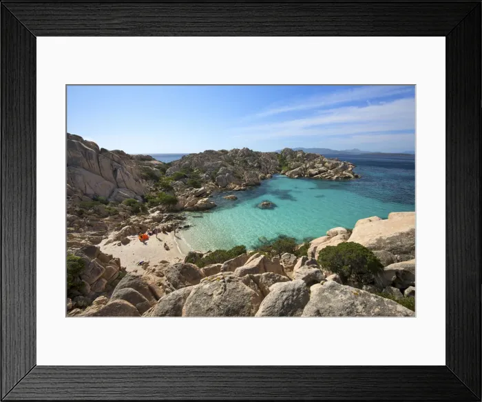 Framed Print : xxxCala Coticcio, Isola Caprera, La Maddalena Archipelago, Sardinia, Italy Framed Print : xxxCala Coticcio, Isola Caprera, La Maddalena Archipelago, Sardinia, Italy