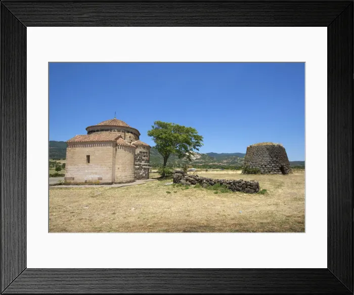 Framed Print : Silanus Santa Sabina and Nuraghe, Sardinia, Italy Framed Print : Silanus Santa Sabina and Nuraghe, Sardinia, Italy