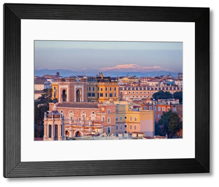 Framed Print : View from the top of Vittoriano, Rome, Lazio, Italy, Europe Framed Print : View from the top of Vittoriano, Rome, Lazio, Italy, Europe