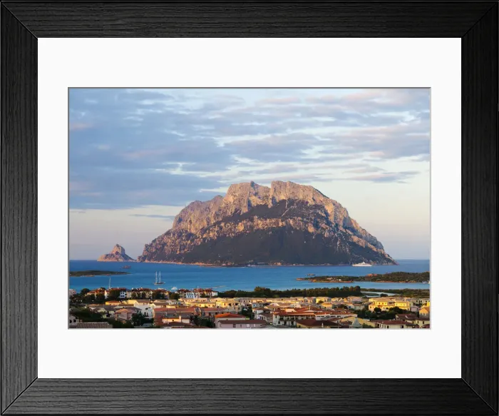 Framed Print : Italy, Sardinia, Olbia-Tempo, Porto San Paolo