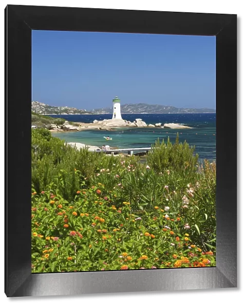 Lighthouse Porto Faro at Capo d´Orso, Sardinia, Italy