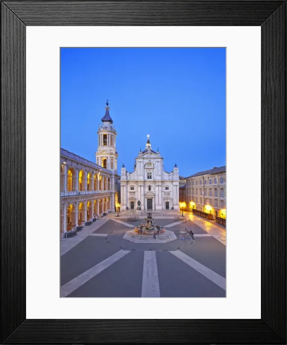 Framed Print : Italy, Marche, Ancona district, Loreto, Sanctuary of Madonna di Loreto Framed Print : Italy, Marche, Ancona district, Loreto, Sanctuary of Madonna di Loreto