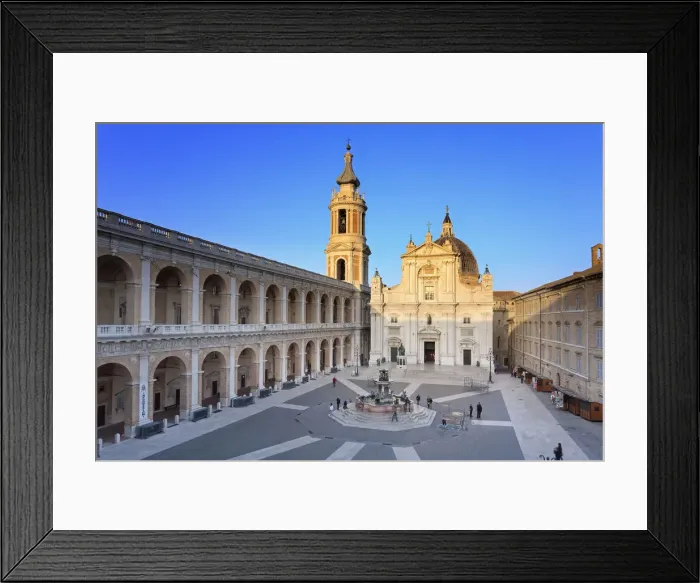 Framed Print : Italy, Marche, Ancona district, Loreto, Sanctuary of Madonna di Loreto Framed Print : Italy, Marche, Ancona district, Loreto, Sanctuary of Madonna di Loreto