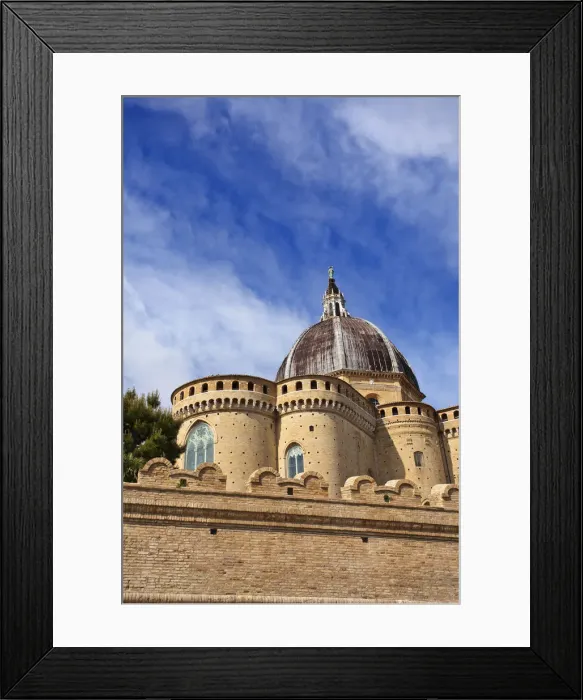 Framed Print : Italy, Marche, Ancona district, Loreto, Sanctuary of Madonna di Loreto Framed Print : Italy, Marche, Ancona district, Loreto, Sanctuary of Madonna di Loreto