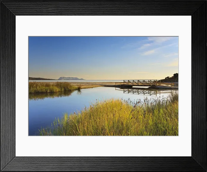 Framed Print : Italy, Sardinia, Olbia-Tempio district, Budoni, beach and Tavolara Island Framed Print : Italy, Sardinia, Olbia-Tempio district, Budoni, beach and Tavolara Island