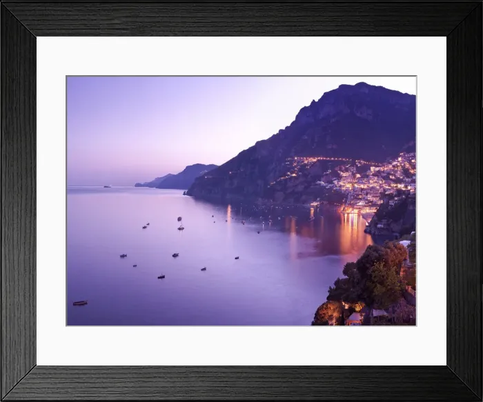 Framed Print : Italy, Campania, Salerno district, Peninsula of Sorrento, Positano Framed Print : Italy, Campania, Salerno district, Peninsula of Sorrento, Positano