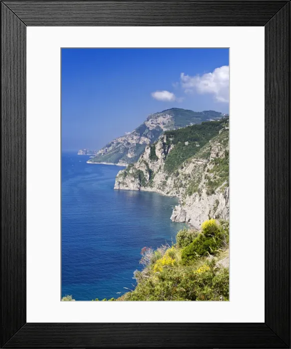 Framed Print : Italy, Campania, Salerno district, Peninsula of Sorrento, Positano Framed Print : Italy, Campania, Salerno district, Peninsula of Sorrento, Positano