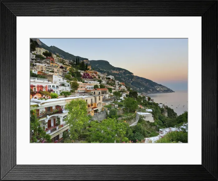 Framed Print : Italy, Campania, Salerno district, Peninsula of Sorrento, Positano Framed Print : Italy, Campania, Salerno district, Peninsula of Sorrento, Positano