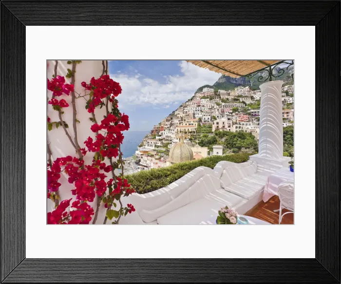 Framed Print : Italy, Campania, Salerno district, Peninsula of Sorrento, Positano Framed Print : Italy, Campania, Salerno district, Peninsula of Sorrento, Positano