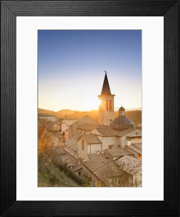 Framed Print : Italy, Umbria, Perugia district, Spoleto, Rocca Albornoz Framed Print : Italy, Umbria, Perugia district, Spoleto, Rocca Albornoz