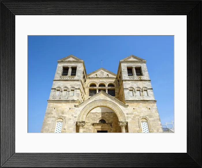 Framed Print : Church of the Transfiguration on Mount Tabor, Tavor Mountain Reserve, Lower Galilee Framed Print : Church of the Transfiguration on Mount Tabor, Tavor Mountain Reserve, Lower Galilee