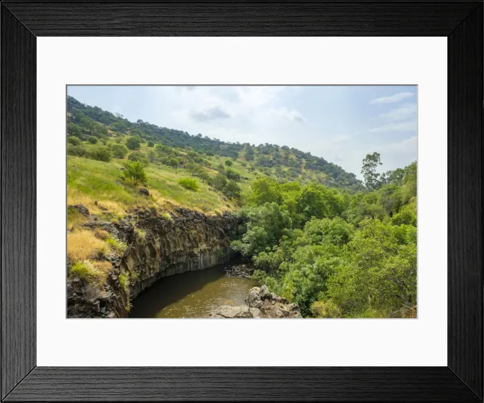 Framed Print : The Hexagon Pool (Breichat HaMeshushim) in the Nahal Meshushim Reserve, part of the Yehudiya Forest Nature Reserve, central Golan Heights Framed Print : The Hexagon Pool (Breichat HaMeshushim) in the Nahal Meshushim Reserve, part of the Yehudiya Forest Nature Reserve, central Golan Heights