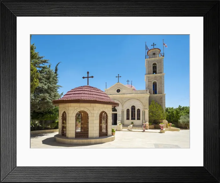 Framed Print : Palestine, West Bank, Bethlehem Governorate, Beit Sahour. The Greek Orthodox Church Framed Print : Palestine, West Bank, Bethlehem Governorate, Beit Sahour. The Greek Orthodox Church