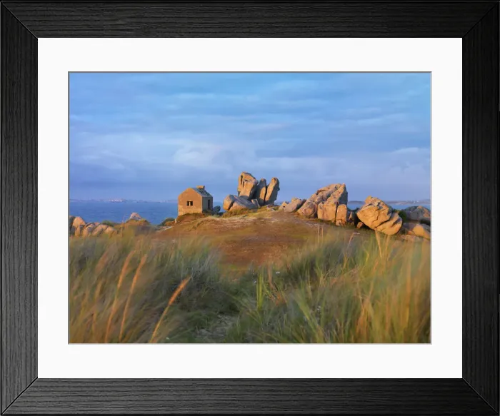 Framed Print : France, Brittany, Finistere, Cleder, France, Brittany, Finistere, Cleder, old custom house
