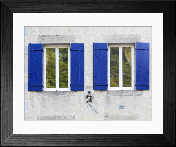 Framed Print : France, Brittany, Morbihan, Gulf of Morbihan, Auray, Saint Goustan harbour, shuttered Framed Print : France, Brittany, Morbihan, Gulf of Morbihan, Auray, Saint Goustan harbour, shuttered