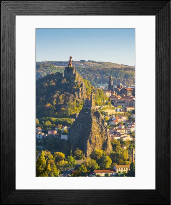 Framed Print : France, Auvergne-Rhone-Alpes, Haute-Loire, Le Puy-en-Velay Framed Print : France, Auvergne-Rhone-Alpes, Haute-Loire, Le Puy-en-Velay