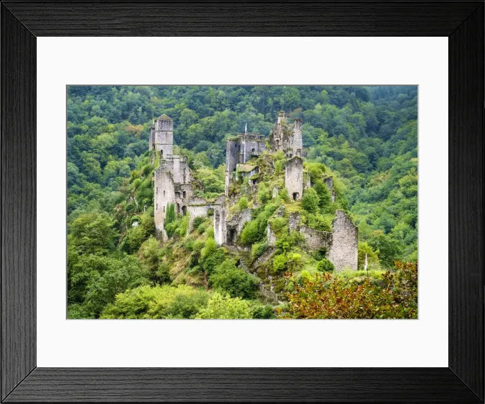 Framed Print : Tours de Merle, Saint-Geniez-o-Merle, Correze departement Framed Print : Tours de Merle, Saint-Geniez-o-Merle, Correze departement