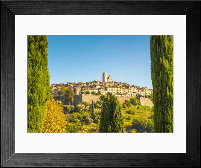 Framed Print : France, Provence-Alpes-Cote d Azur, French Riviera, Alpes-Maritimes Framed Print : France, Provence-Alpes-Cote d Azur, French Riviera, Alpes-Maritimes
