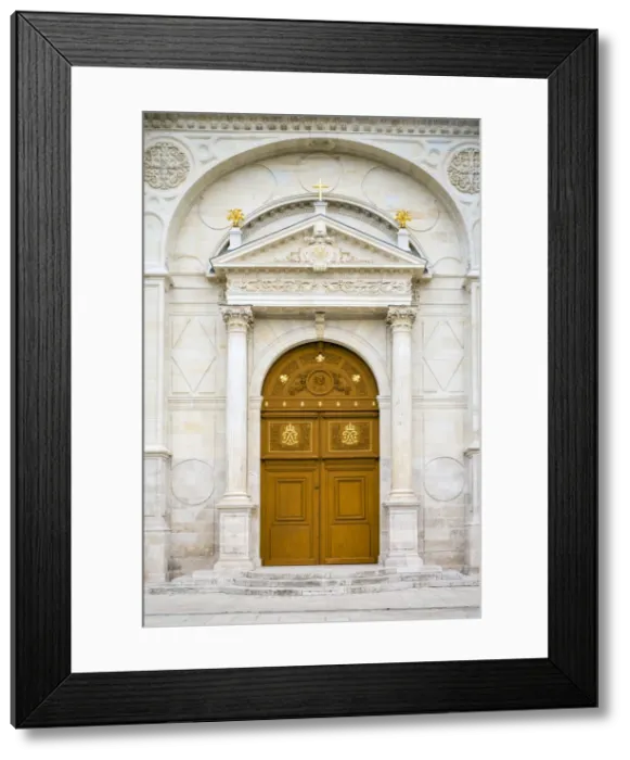 Framed Print : Entrance to Orleans Cathedral (Basilique Cathedrale Sainte-Croix) Framed Print : Entrance to Orleans Cathedral (Basilique Cathedrale Sainte-Croix)