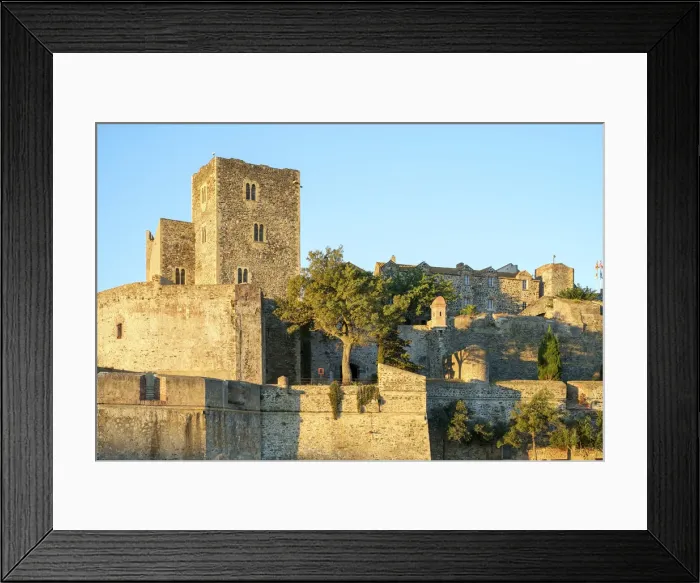 Framed Print : Chateau Royal de Collioure, Pyra na es-Orientales, Languedoc-Roussillon, France Framed Print : Chateau Royal de Collioure, Pyra na es-Orientales, Languedoc-Roussillon, France