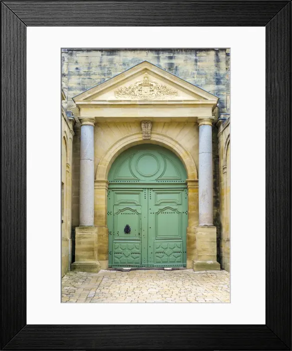 Framed Print : Entrance to Chateau du Ducha castle, Uzas, Gard Department, Languedoc-Roussillon Framed Print : Entrance to Chateau du Ducha castle, Uzas, Gard Department, Languedoc-Roussillon