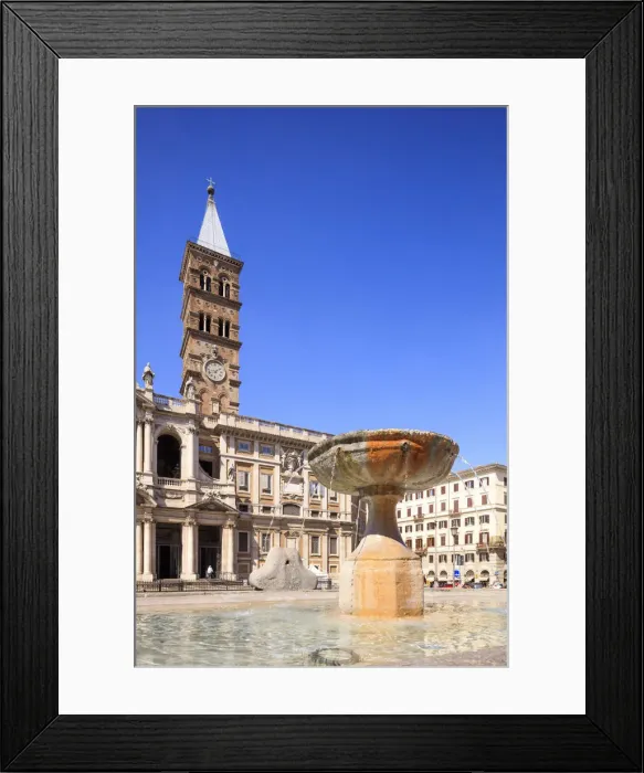 Framed Print : Italy, Rome, Santa Maria Maggiore church Framed Print : Italy, Rome, Santa Maria Maggiore church