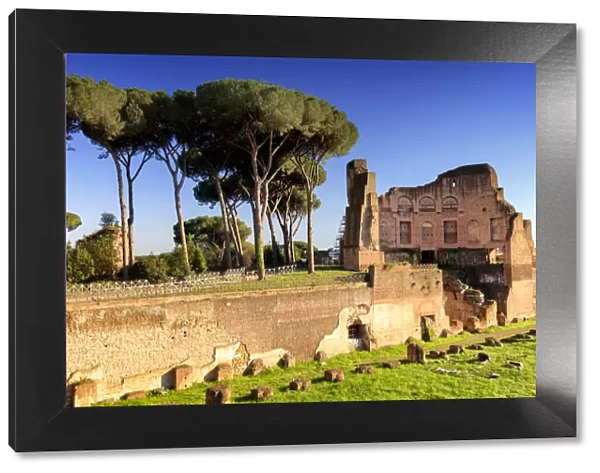 Italy, Rome, Hippodrome of Domitian at Palatine forum