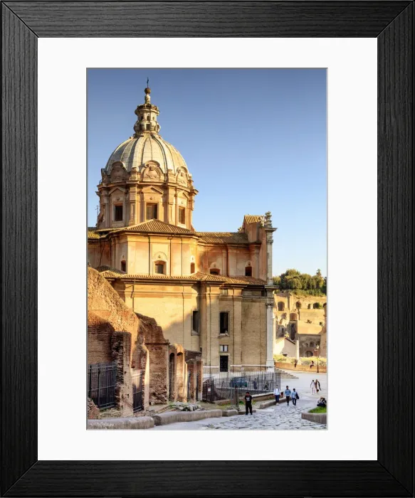 Framed Print : Italy, Rome, Roman Forum Framed Print : Italy, Rome, Roman Forum