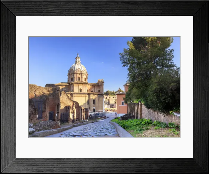 Framed Print : Italy, Rome, Roman Forum Framed Print : Italy, Rome, Roman Forum