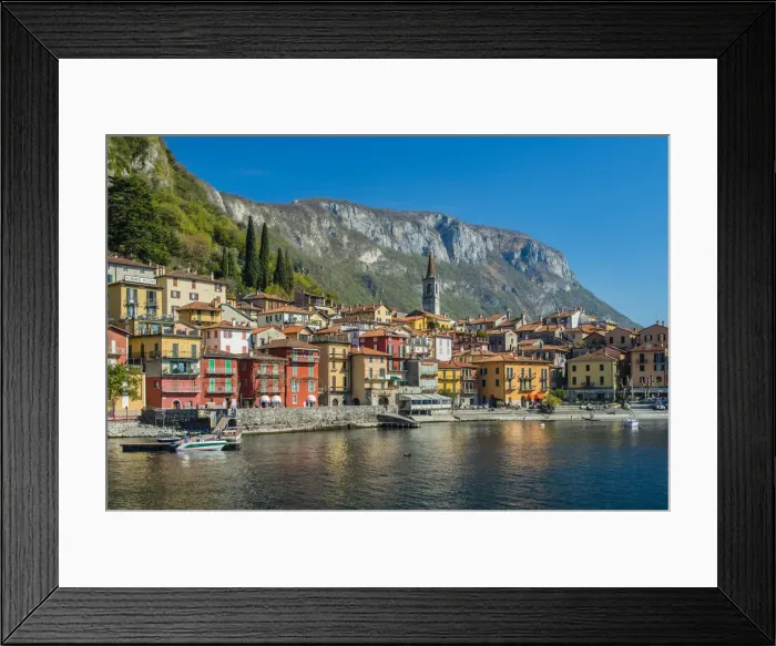 Framed Print : Varenna, Lake Como, Lombardy, Italy