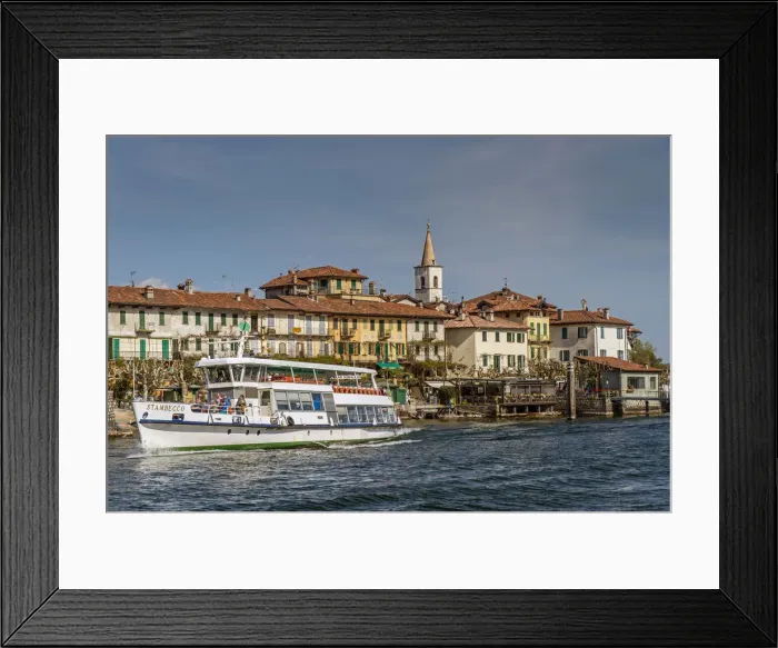 Framed Print : Isola dei Pescatori or Fishermens Islands, Borromean Islands, Lake Maggiore Framed Print : Isola dei Pescatori or Fishermens Islands, Borromean Islands, Lake Maggiore