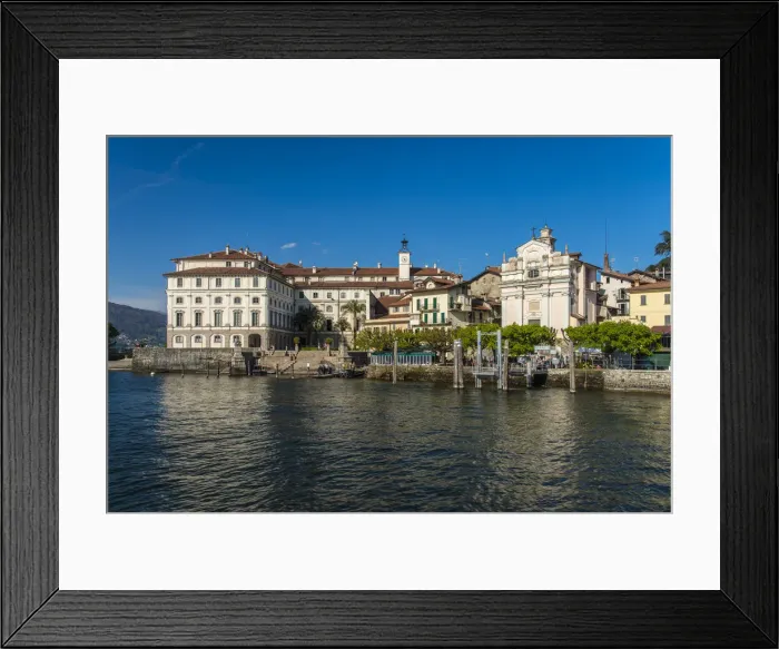 Framed Print : Palazzo Borromeo or Borromean Palace, Isola Bella, Lake Maggiore, Piedmont, Italy Framed Print : Palazzo Borromeo or Borromean Palace, Isola Bella, Lake Maggiore, Piedmont, Italy