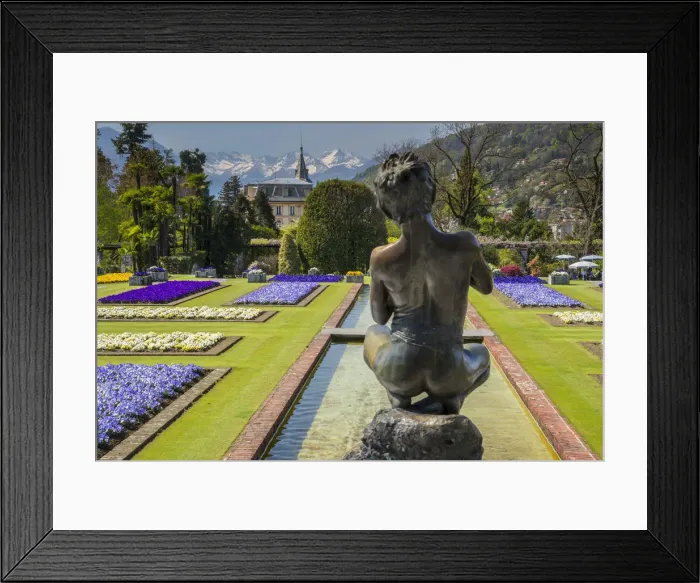 Framed Print : Villa Taranto botanical gardens, Verbania, Piedmont, Italy Framed Print : Villa Taranto botanical gardens, Verbania, Piedmont, Italy