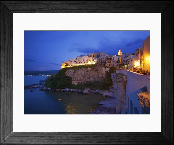 Framed Print : Vieste, Gargano, Apulia, Italy Framed Print : Vieste, Gargano, Apulia, Italy