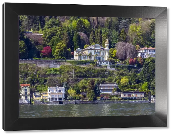 Scenic view of Lake Maggiore, Stresa, Piedmont, Italy