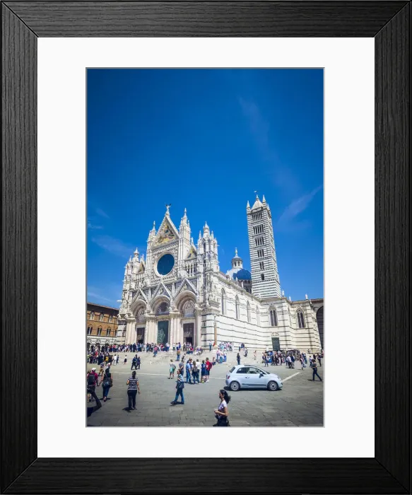 Framed Print : Siena, Tuscany, Italy. Main Cathedral