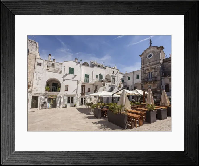 Framed Print : Italia, Italy, Apulia, Puglia, Brindisi district, Itria valley, Cisternino