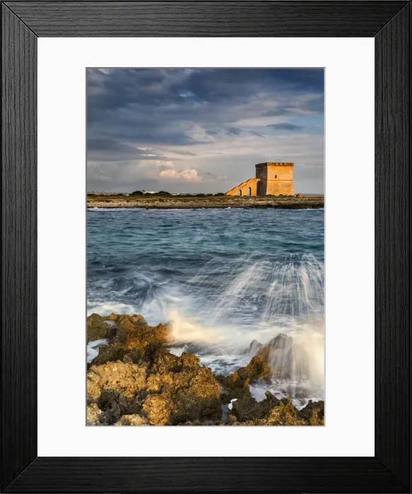 Framed Print : Italia, Italy, Apulia, Puglia. Salento, Salentine Peninsula