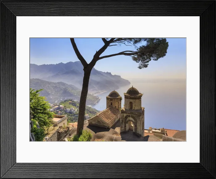 Framed Print : Italy, Amalfi Coast, Ravello, Villa Rufolo