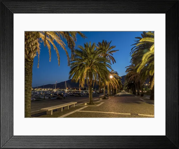 Framed Print : Europe, Italy, La Spezia. The passeggiata Morin by the sea Framed Print : Europe, Italy, La Spezia. The passeggiata Morin by the sea