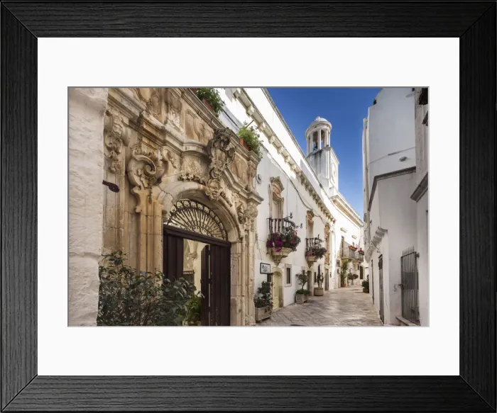 Framed Print : Italia, Italy, Apulia, Puglia, Bari district. Locorotondo Framed Print : Italia, Italy, Apulia, Puglia, Bari district. Locorotondo