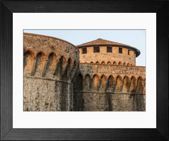 Framed Print : Europe, Italy, Sarzana. Detail of the fortress Firmafede Framed Print : Europe, Italy, Sarzana. Detail of the fortress Firmafede