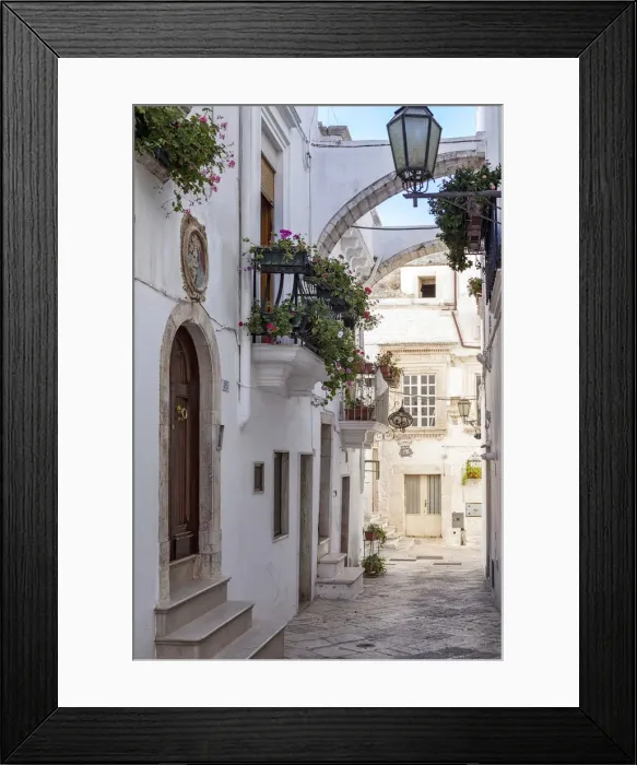 Framed Print : Italia, Italy, Apulia, Puglia, Bari district. Locorotondo Framed Print : Italia, Italy, Apulia, Puglia, Bari district. Locorotondo