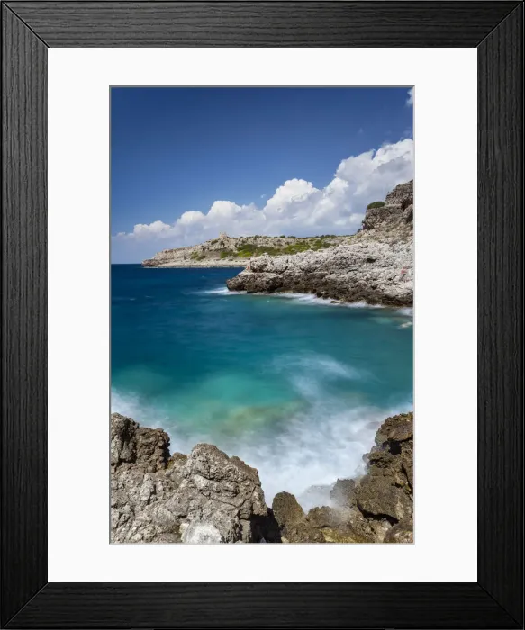 Framed Print : Italia, Italy, Apulia, Puglia. Salento, Salentine Peninsula. Lecce District. Nardo. Porto Selvaggio Nature Reserve Framed Print : Italia, Italy, Apulia, Puglia. Salento, Salentine Peninsula. Lecce District. Nardo. Porto Selvaggio Nature Reserve