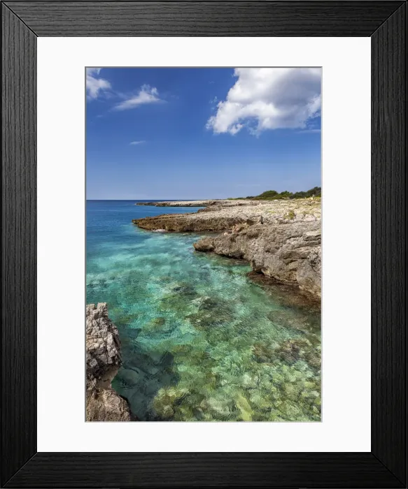 Framed Print : Italia, Italy, Apulia, Puglia. Salento, Salentine Peninsula Framed Print : Italia, Italy, Apulia, Puglia. Salento, Salentine Peninsula